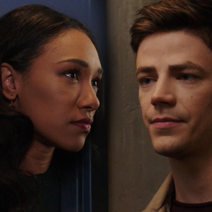 'The Flash': Barry and Iris Share a Tender Kiss in Emotional Season 5 Deleted Scene (Exclusive)