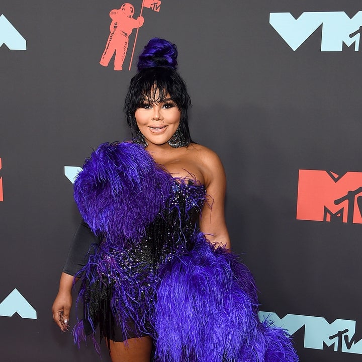 lil kim purple dress Lil' Kim Revealed How Her 1999 VMAs Look Came To Be