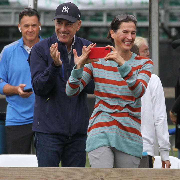 Matt Lauer and Ex Annette Roque Support Daughter Romy Together at Horse Show