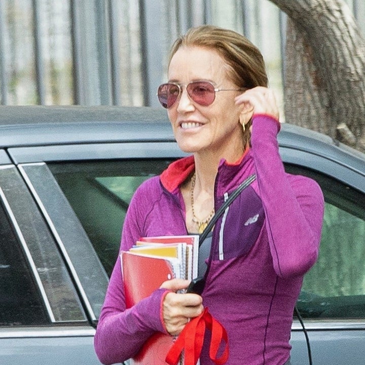 Felicity Huffman Cracks a Smile During Outing After Prison Sentencing