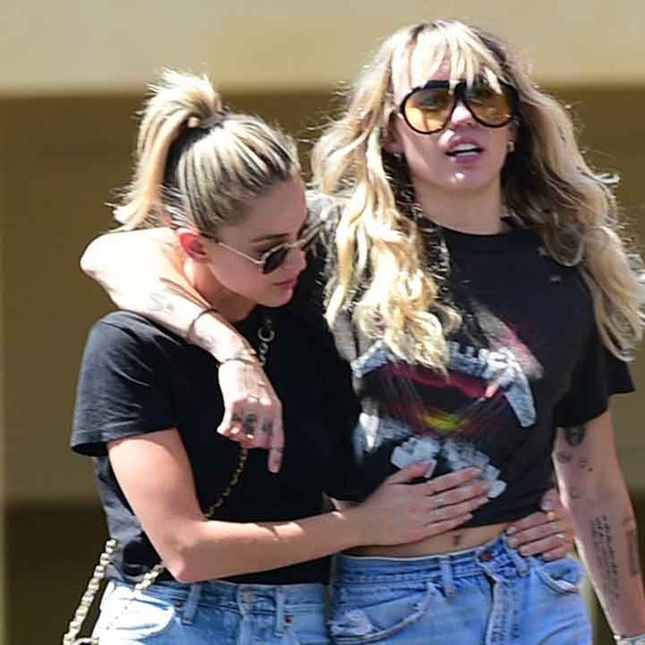 Miley Cyrus and Kaitlynn Carter Are Attached at the Hip While Sporting Matching Looks in LA -- See the Pics!