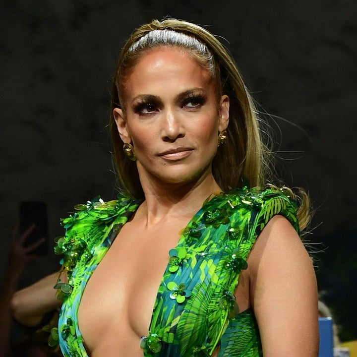Jennifer Lopez Closes Versace Show in Iconic Green Dress -- See the Major Moment!