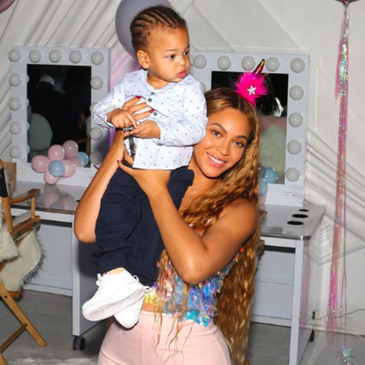 Beyoncé Shares New Photos of All Her Kids at Blue Ivy's Rose Gold-Themed 7th Birthday Party