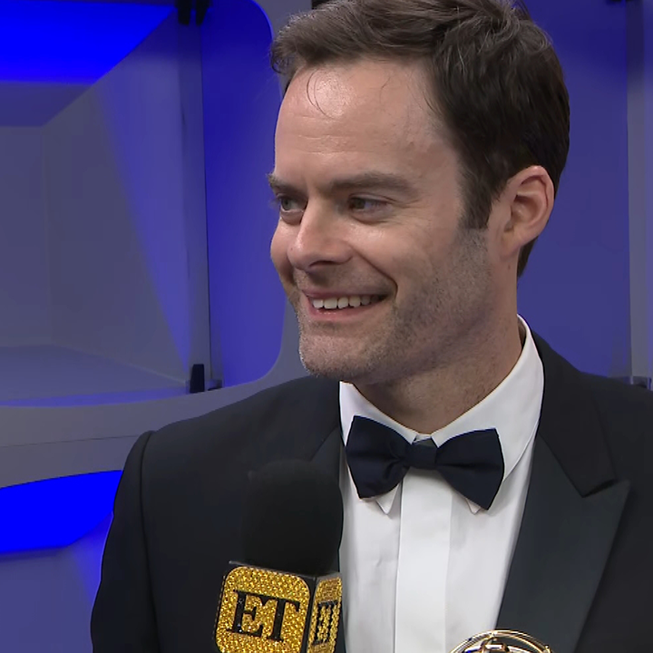 Bill Hader Jokes He's Going to Curl Up in a Leather Jacket and Watch 'Happy Days' After Emmy Win 