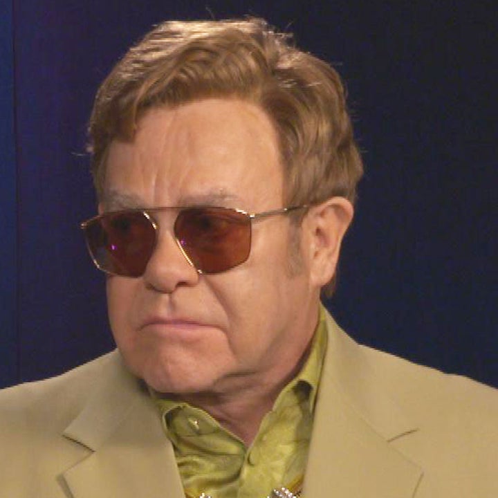 Elton John Talks Performing With Taron Egerton, Says the 'Rocketman' Star Is Now 'Family' (Exclusive)