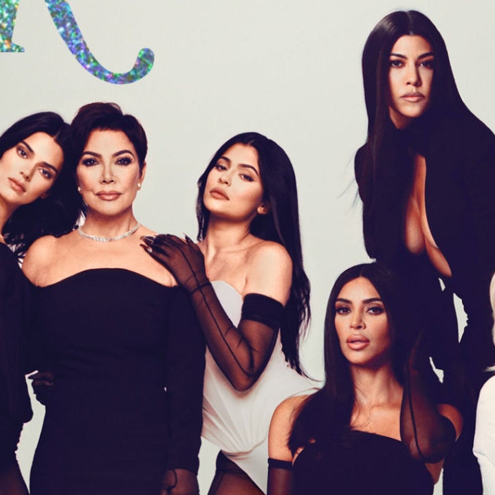 Kris Jenner Poses With All 5 of Her Daughters in Rare Joint Cover: 'I Love My Family So Hard'