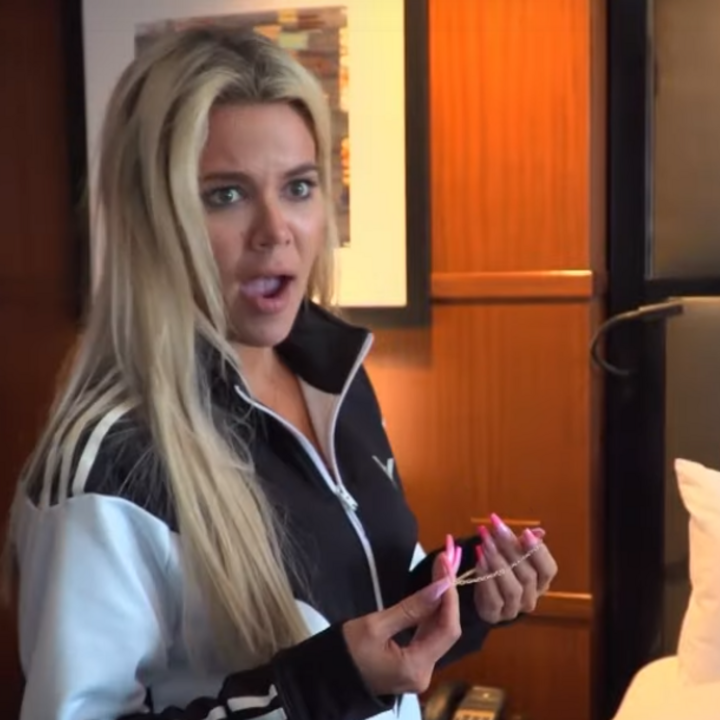 'KUWTK' Khloe Kardashian Gets a Surprise Diamond Necklace and Promise
