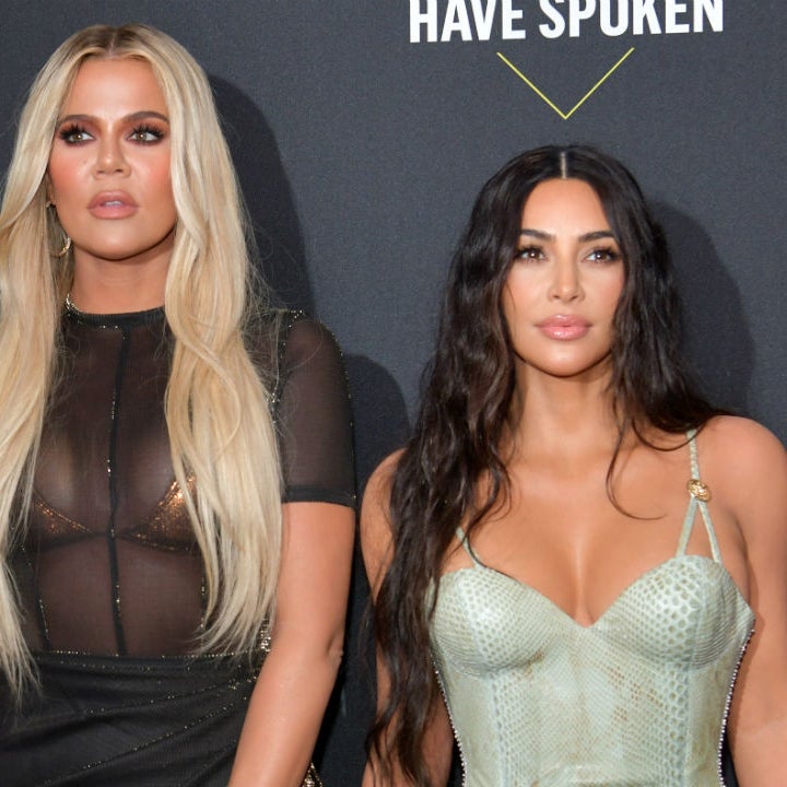 Khloe Kardashian Finds Herself in the Middle of Kim and Kourtney's Feud -- Watch!
