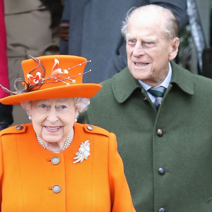 Queen Elizabeth and Prince Philip Pose for Portrait for His 99th B-Day