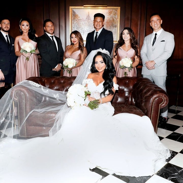 Jersey Shore' Star Angelina Pivarnick Marries Chris Larangeira (Exclusive)  | Entertainment Tonight