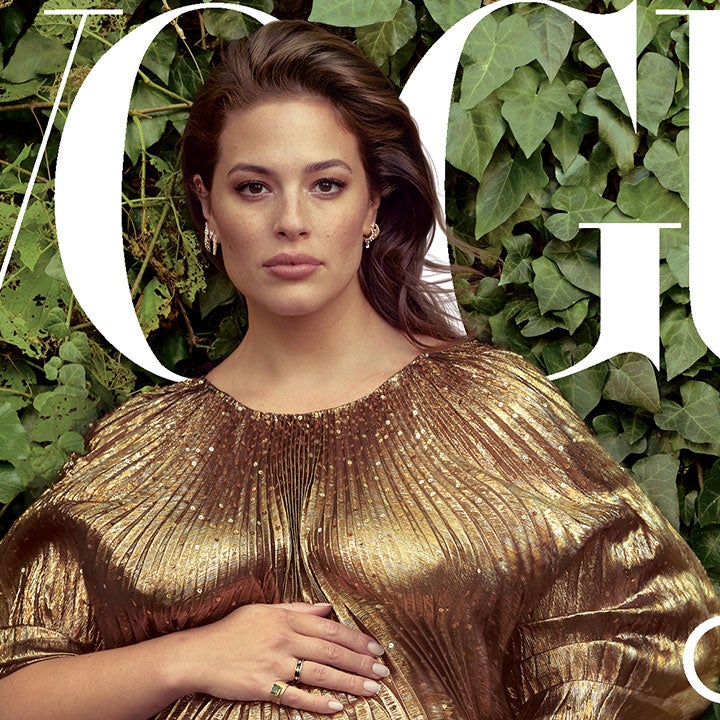Ashley Graham Poses Partially Nude for 'Vogue' and Talks Pregnancy Body, Sex Drive