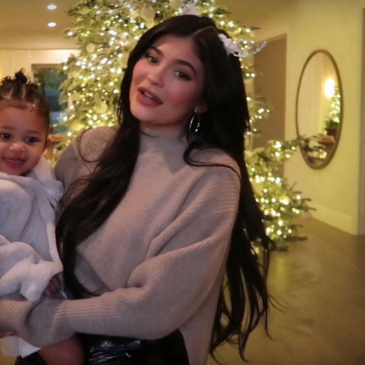 Kylie Jenner Shows Off Christmas Decorations With Daughter Stormi in Heartwarming Holiday Vlog