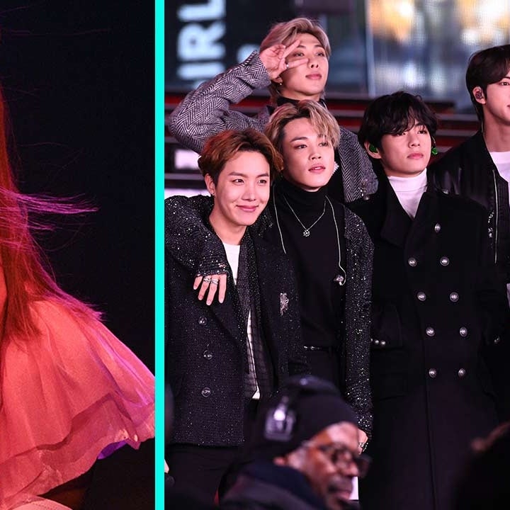 Ariana Grande Shares GRAMMY Rehearsal Pic With BTS and Fans Can't Keep Their Cool