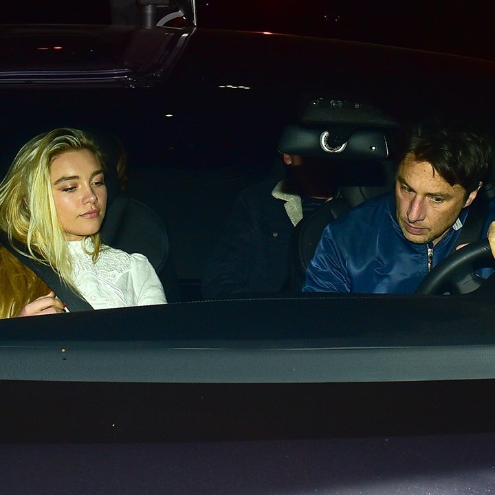 Florence Pugh and Zach Braff Keep It Casual During Los Angeles Date Night