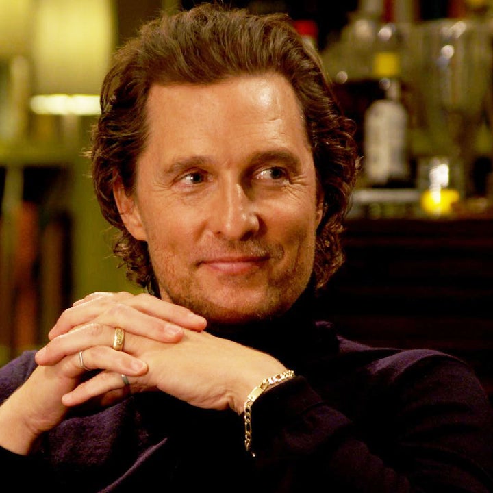 Matthew McConaughey Gives Update on Setting His Mom Up With Hugh Grant's Dad (Exclusive)