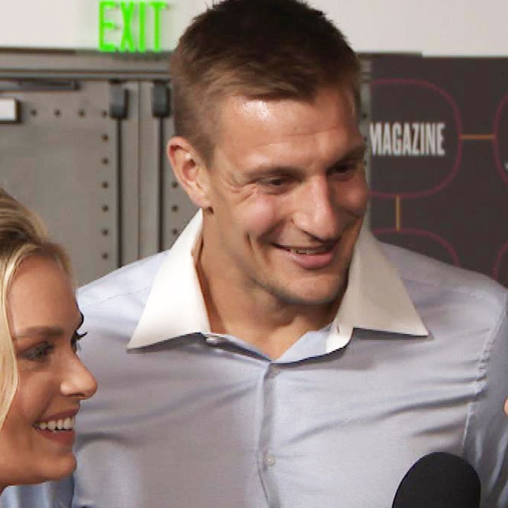 Camille Kostek Calls Rob Gronkowski 'Mr. Recovery' Following Retirement From NFL (Exclusive)