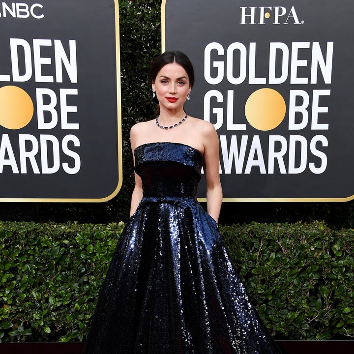 Ana de Armas Makes Stunning Debut in Sparkly Ballgown at 2020 Golden Globes
