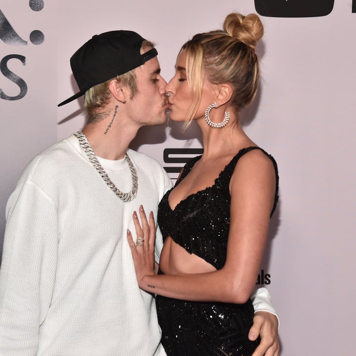 Justin and Hailey Bieber Pack on the PDA During First Red Carpet Appearance as a Married Couple