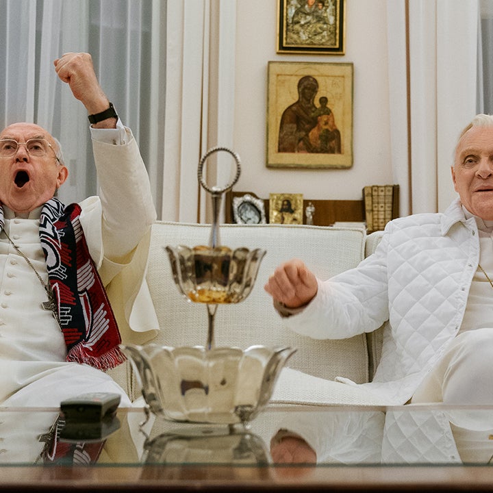 'The Two Popes': Anthony Hopkins and Jonathan Pryce Play Dueling Pontiffs