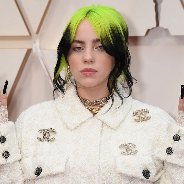 Billie Eilish Protests Body Shaming by Removing Her Shirt in Concert Visual