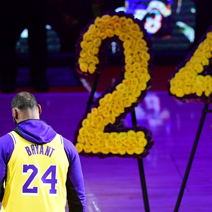 lebron james kobe memorial