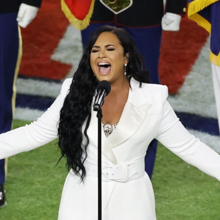 Demi Lovato Flawlessly Sings National Anthem at Super Bowl