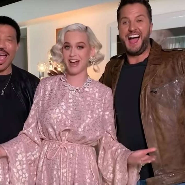 Katy Perry Shares Pregnancy News With Fellow 'American Idol' Judges: Watch! 