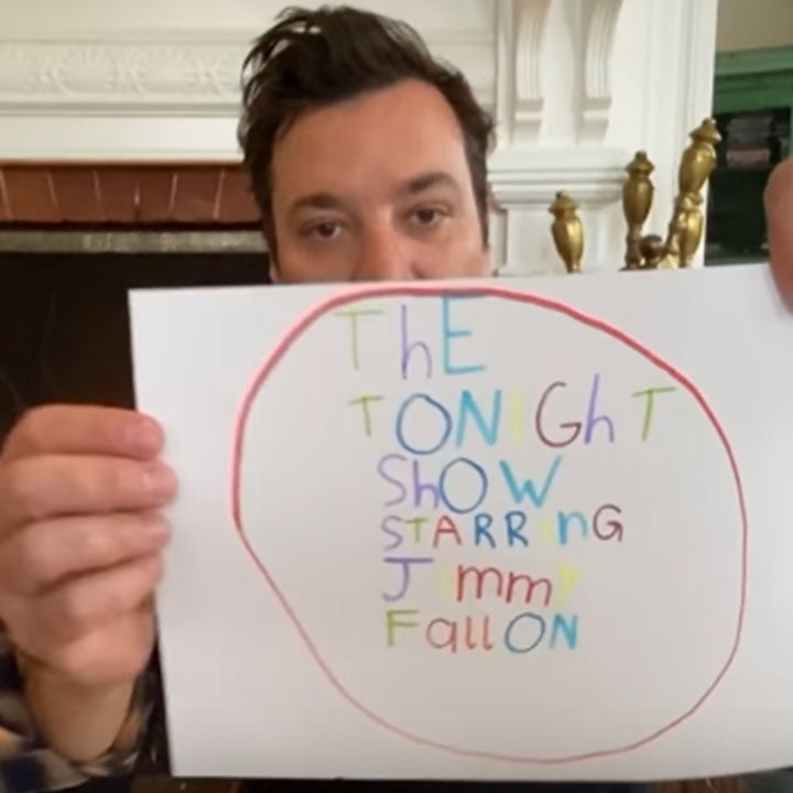 Jimmy Fallon and Jimmy Kimmel's Kids Are Doing the Artwork for Their Late-Night Shows