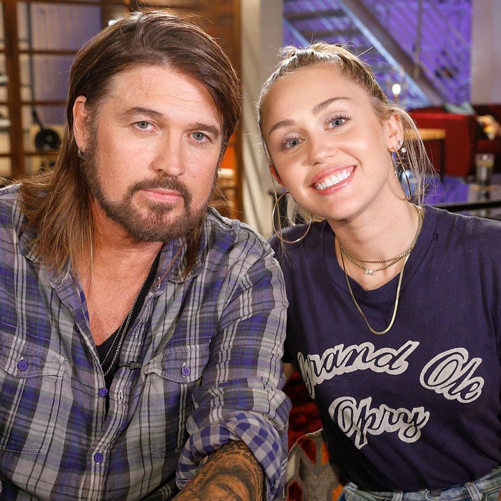 Miley Cyrus Says Dad Billy Ray Finally Got an iPhone -- But Doesn't Know How to Use It!