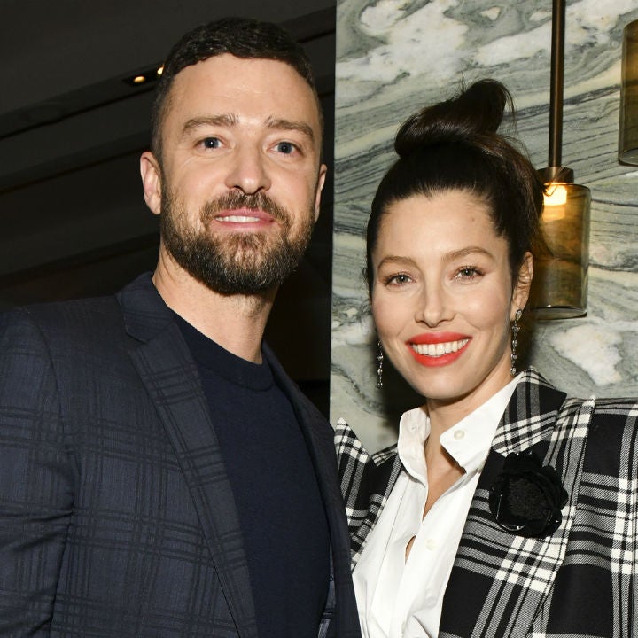 Justin Timberlake Shares 'Social Distancing' Photo With Jessica Biel in the Snowy Mountains