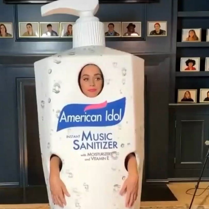 'American Idol': Katy Perry Wears Giant Hand Sanitizer Costume as Top 20 Perform From Home
