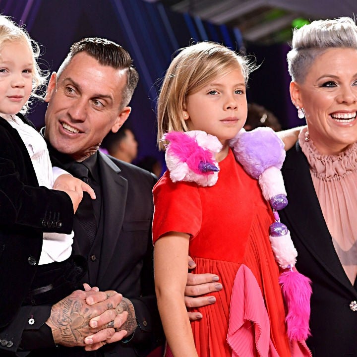 Pink Shares Sweet Pic of Her Kids With Their New Rescue Pup