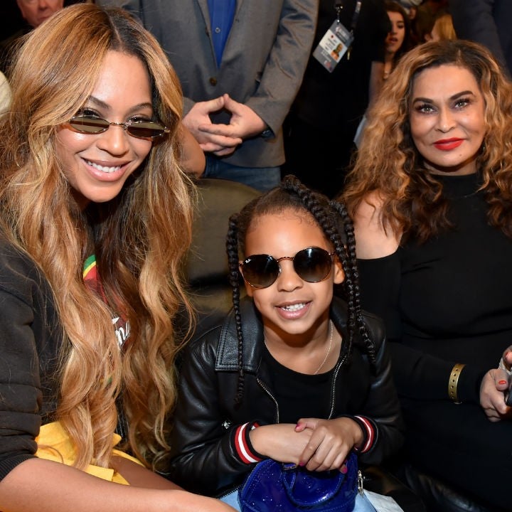 Beyoncé's Daughter Expertly Does Her Grandma's Halloween Makeup