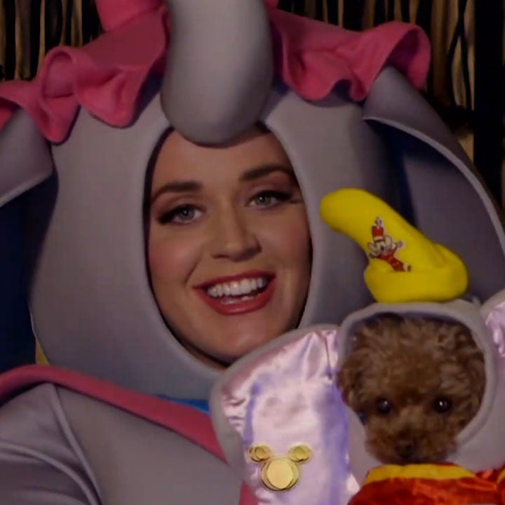 Pregnant Katy Perry Sings 'Baby Mine' While Dressed Like Dumbo's Mom in 'Disney Family Singalong: Volume II'