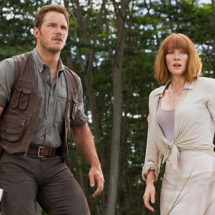 Chris Pratt and Bryce Dallas Howard Improvised Kissing Scenes in 'Jurassic World' 1 and 2 (Exclusive)