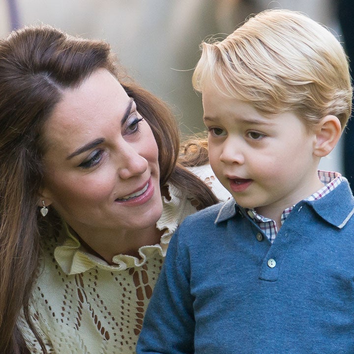 Kate Middleton Says Prince George Is 'a Little Grumpy' -- Here's Why