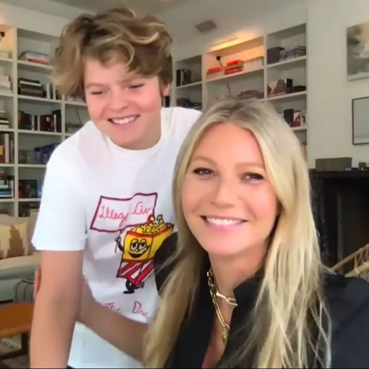 Gwyneth Paltrow’s 14-Year-Old Son Crashes Her ‘Tonight Show’ Interview
