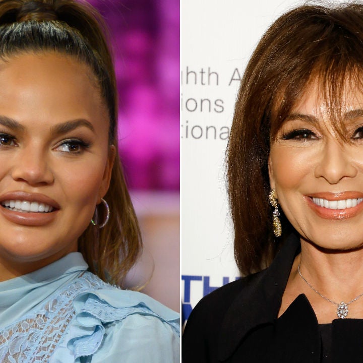 Chrissy Teigen Catches Jeanine Pirro Looking at Her Topless Photo