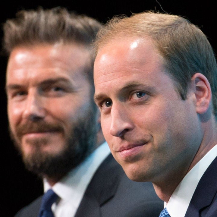 Prince William Talks With David Beckham and Others About Mental Health