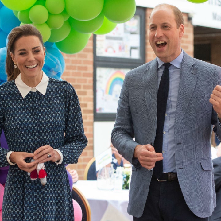 Kate Middleton and Prince William Have Public Tea at Hospital