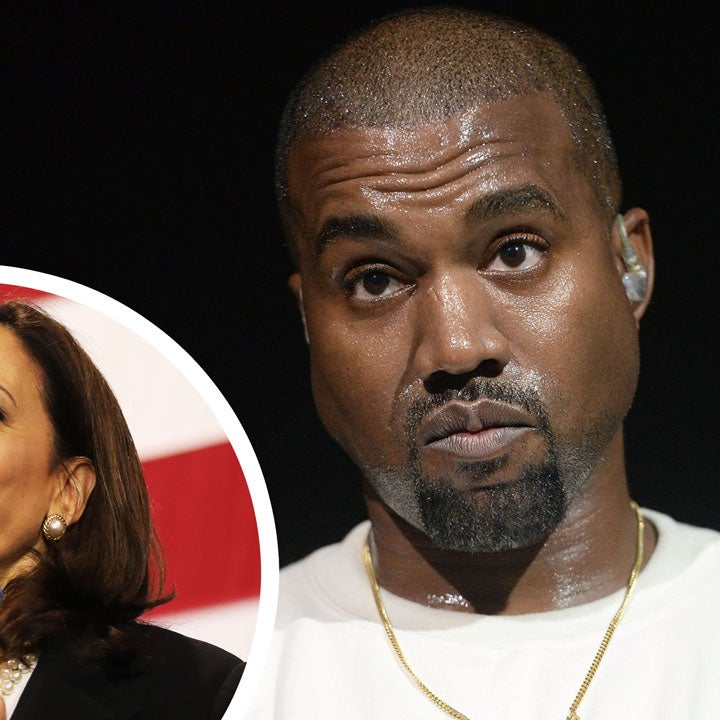 Kanye West Says It's an 'Honor to Run Against' Kamala Harris in 2020 Election