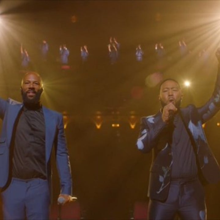 John Legend and Common Deliver Passionate 'Glory' Performance at DNC
