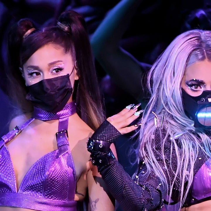 Lady Gaga and Ariana Grande Perform 'Rain on Me' at MTV VMAs
