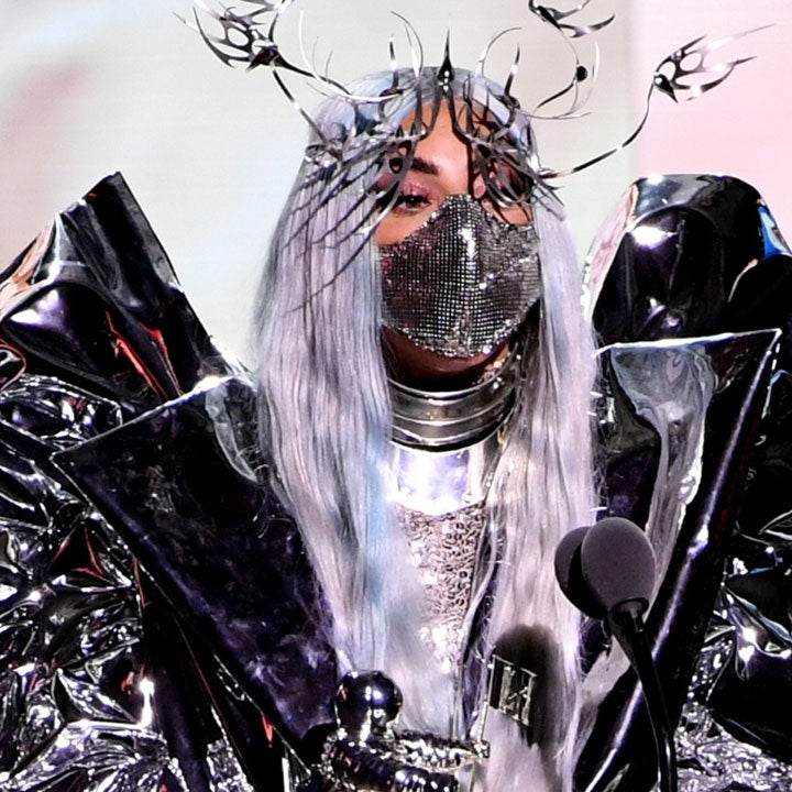 Lady Gaga Wins First Tricon Award at 2020 MTV VMAs