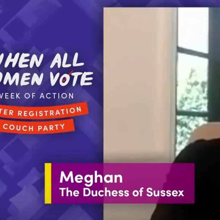 Meghan Markle Stresses the Importance of Voting in Empowering Talk