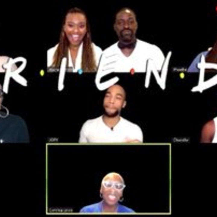 The All-Black 'Friends' Table Read With Was Epic 