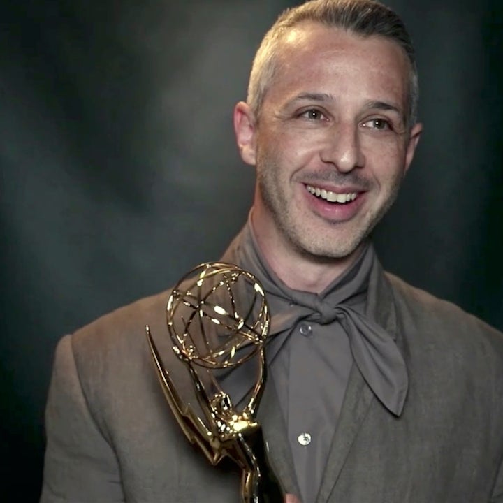 Jeremy Strong Shares His Emmy Win With 'Succession' Co-Star Brian Cox