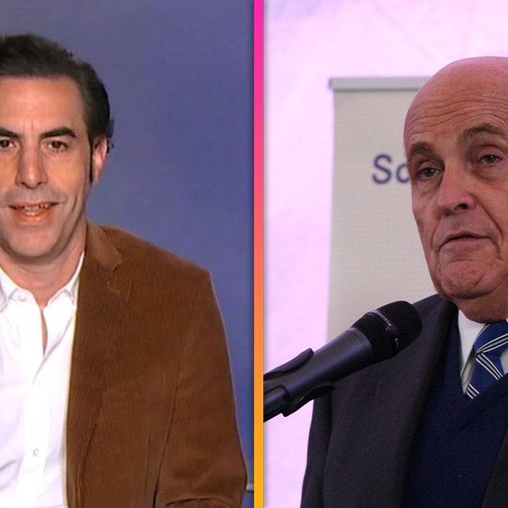 Sacha Baron Cohen Was Worried for 'Borat 2' Actress in Giuliani Scene