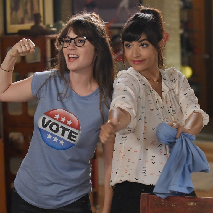 'New Girl' Cast Reunites With a Memorable Guest to Urge Fans to Vote