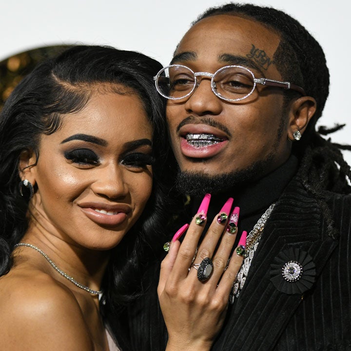 Quavo Surprises Girlfriend Saweetie With a New Bentley for Christmas